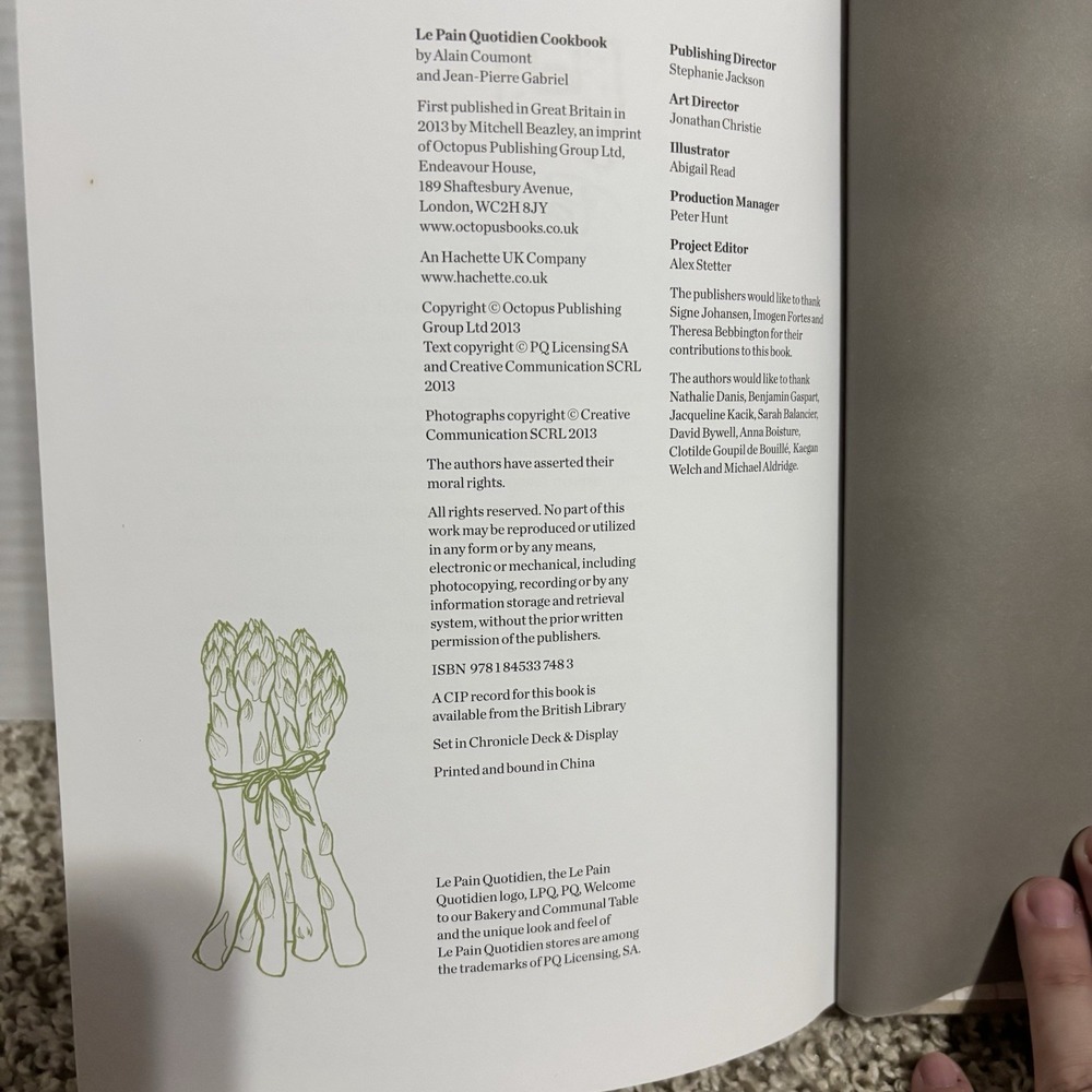 Le Pain Quotidien Cookbook: Delicious reci... by Gabriel, Jean-Pierre - Picture 7 of 8
